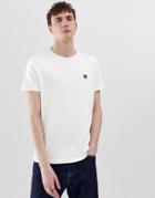 Pretty Green Chest Logo T-shirt In White - White