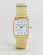 Philip Mercier Gold Bracelet Watch With Square Dial - Gold