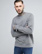 Penfield Redlands Crew Sweat Small P In Gray Marl - Gray