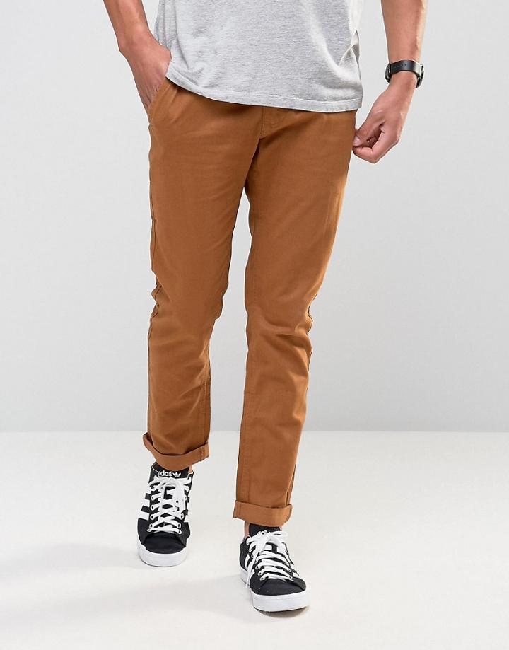 Bellfield Slim Chino Pant - Tan