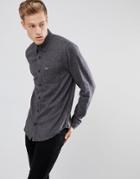 Hollister Flannel Shirt In Gray - Gray