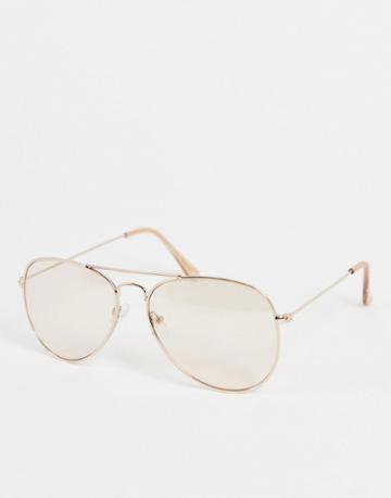 Aj Morgan Chris Aviators In Gold Mirror