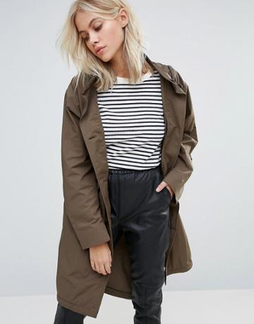 Cooper & Stollbrand Fishtail Parka - Green