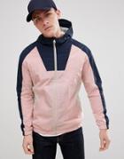 Jack & Jones Originals Color Block Windbreaker Jacket - Pink