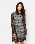 Little White Lies Maridol Dress In Tie Dye - Black