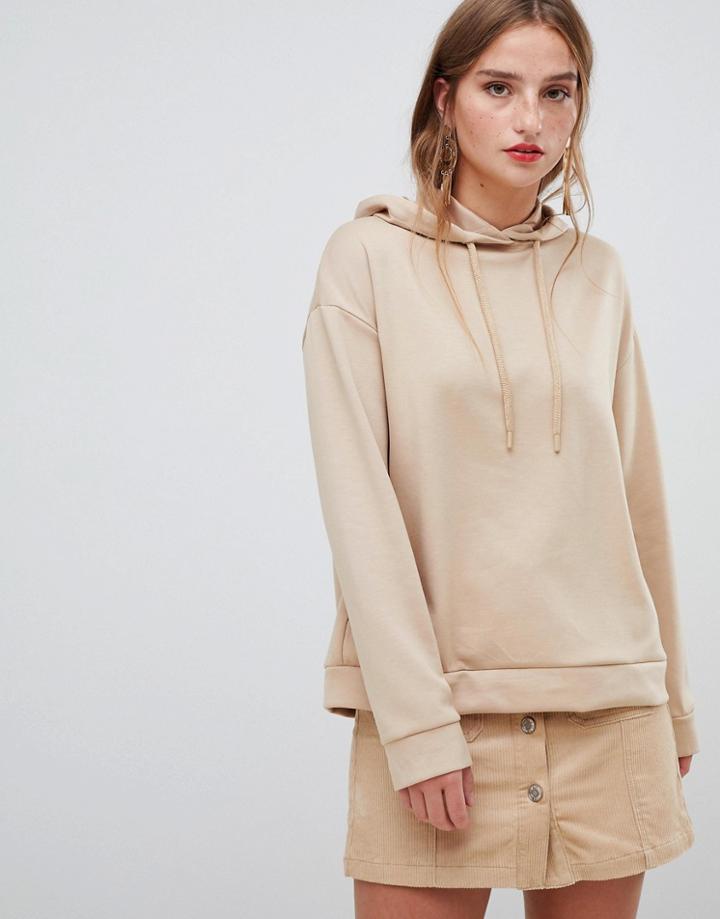 Stradivarius Hoodie - Beige