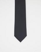 French Connection Plain Tie In Black