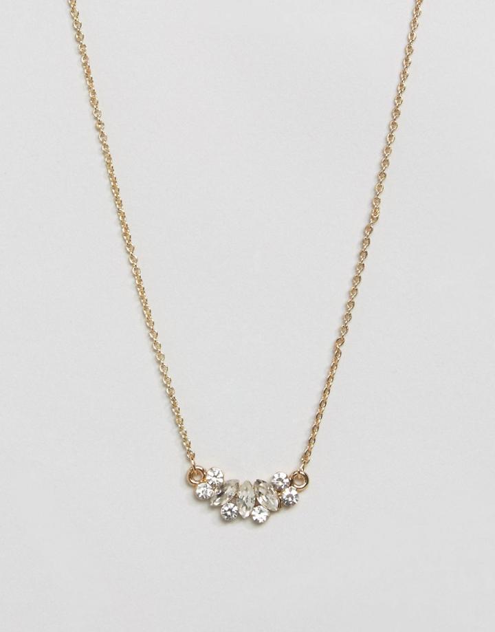 Johnny Loves Rosie Halle Necklace - Clear