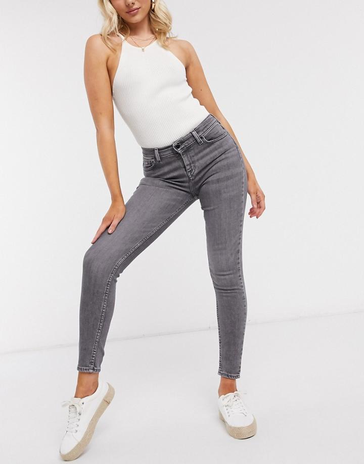 Superdry Super Crafted Jeans In Gray