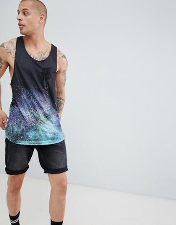 Dfnd Booms Racer Back Tank - Blue