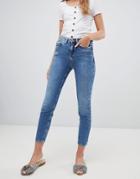 New Look Relaxed Skinny Jeans - Blue