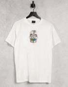 Ps Paul Smith Skull T-shirt In White