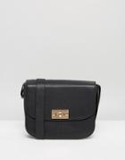 Selected Femme Leather Bag - Black