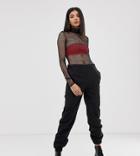 Collusion Tall Nylon Pants-black