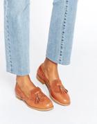 Office Fling Tassle Brogue Leather Loafers - Multi