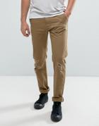 D-struct Distressed Cotton Slim Fit Chino - Green