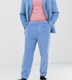 Collusion Cord Suit Pants - Blue