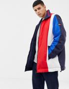 Tommy Hilfiger Oversize Color Block Jacket - Black