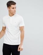 Jack & Jones Originals Polo Shirt With Branding - White