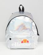 Ellesse Iridescent Backpack With Logo - Gray