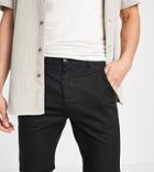 Le Breve Tall Chino Shorts In Black