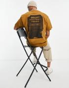 Carhartt Wip Goods T-shirt In Brown