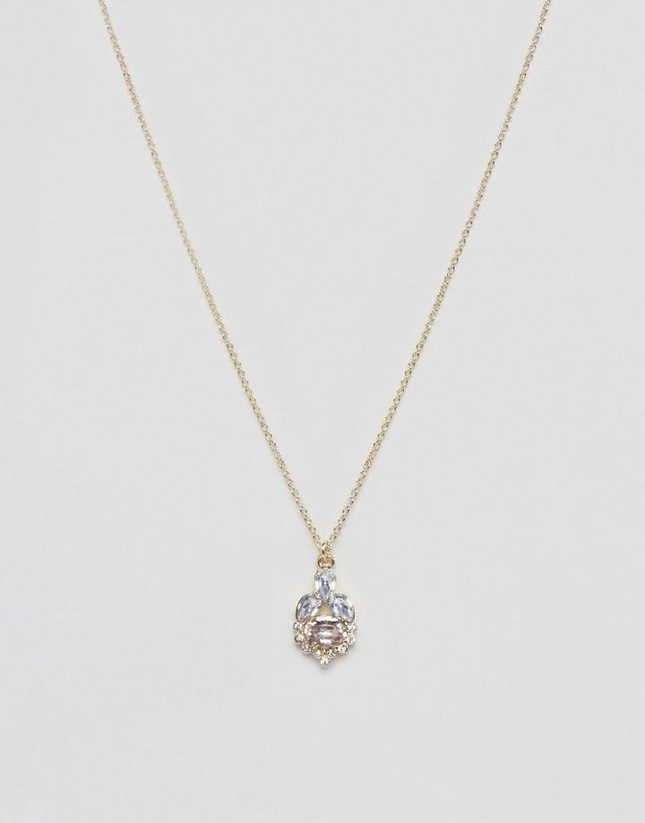 Johnny Loves Rosie Jewel Delicate Necklace - Gold