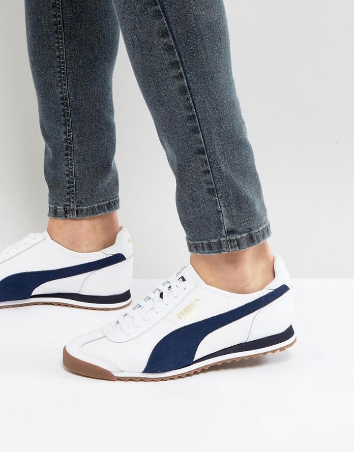 Puma Roma Og Sneakers - White