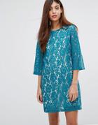 Darling Ariana Lace Tunic Dress - Green