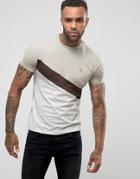 Soul Star Contrast T-shirt - Beige