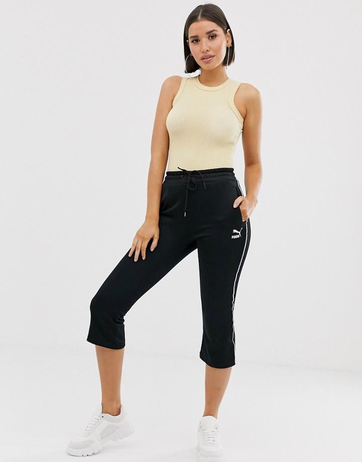 Puma Classics Black Kick Flare Pant