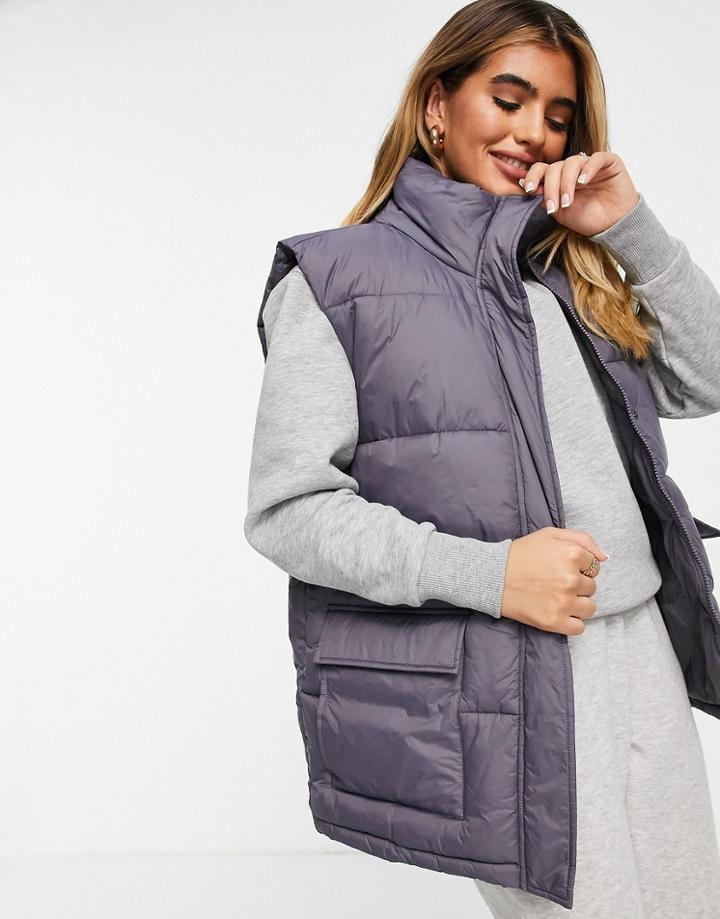 Asos 4505 Longline Vest-gray