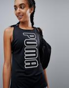 Puma Spark Gym Tank In Black - Black