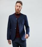 Heart & Dagger High Break Slim Worker Jacket - Navy