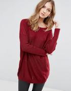 Oeuvre Tunic Top - Red