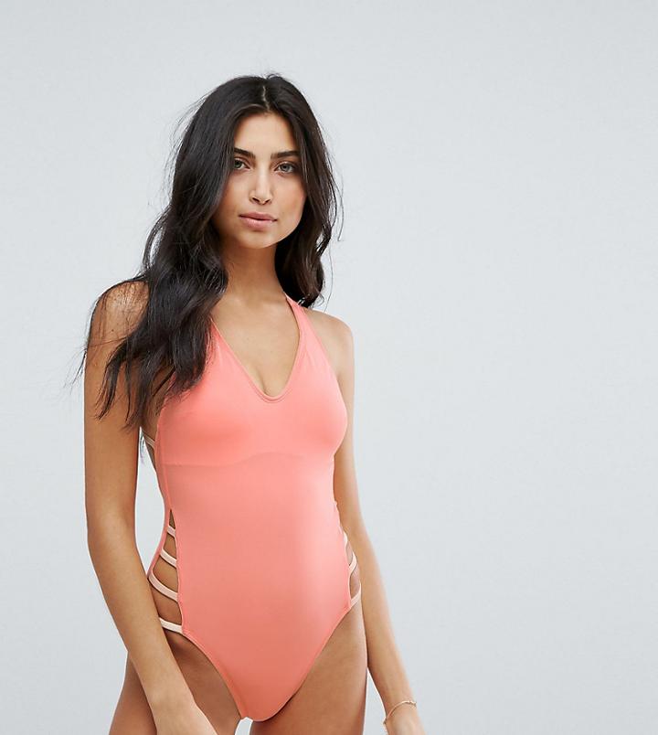Free Society Two Tone Swimsuit - Multi
