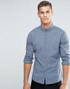Esprit Check Shirt - Navy