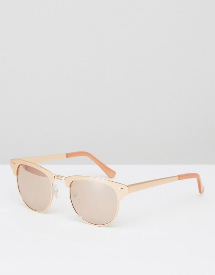New Look Sunglasses - Gold