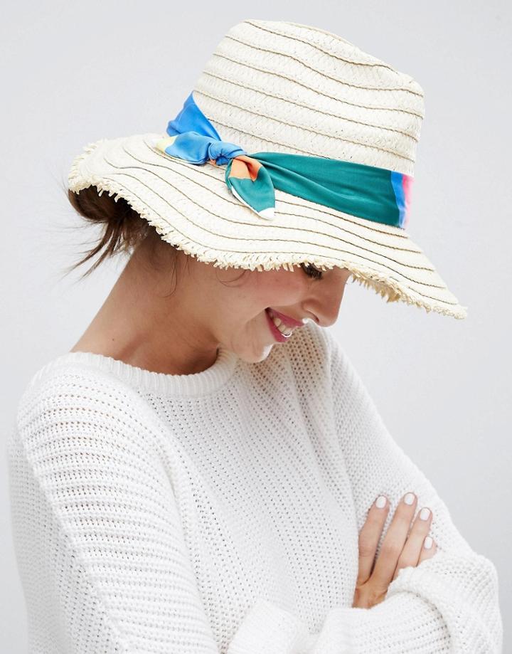 Stradivarius Straw Hat - Cream