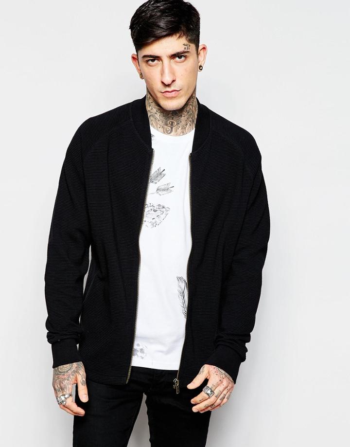 Lindbergh Bomber Sweatshirt - Black