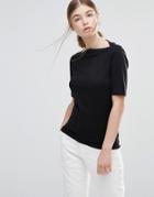 Just Female Sandra T-shirt - Black