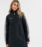 Ellesse High Neck Track Dress With Reflective Panels