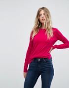 Warehouse Round Neck Sweater - Pink