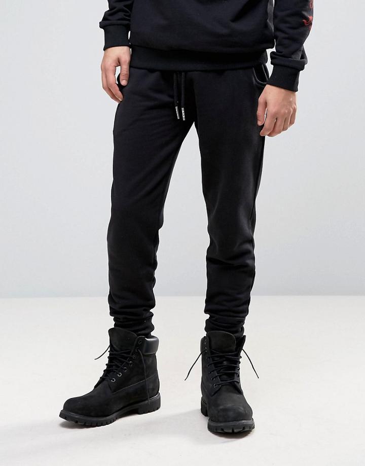 Systvm Angel Slim Fit Joggers - Black