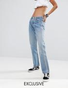 Milk It Vintage Levi's Embellished Jeans - Blue