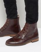 Bobbies Le Luthier Lace Up Boots - Red