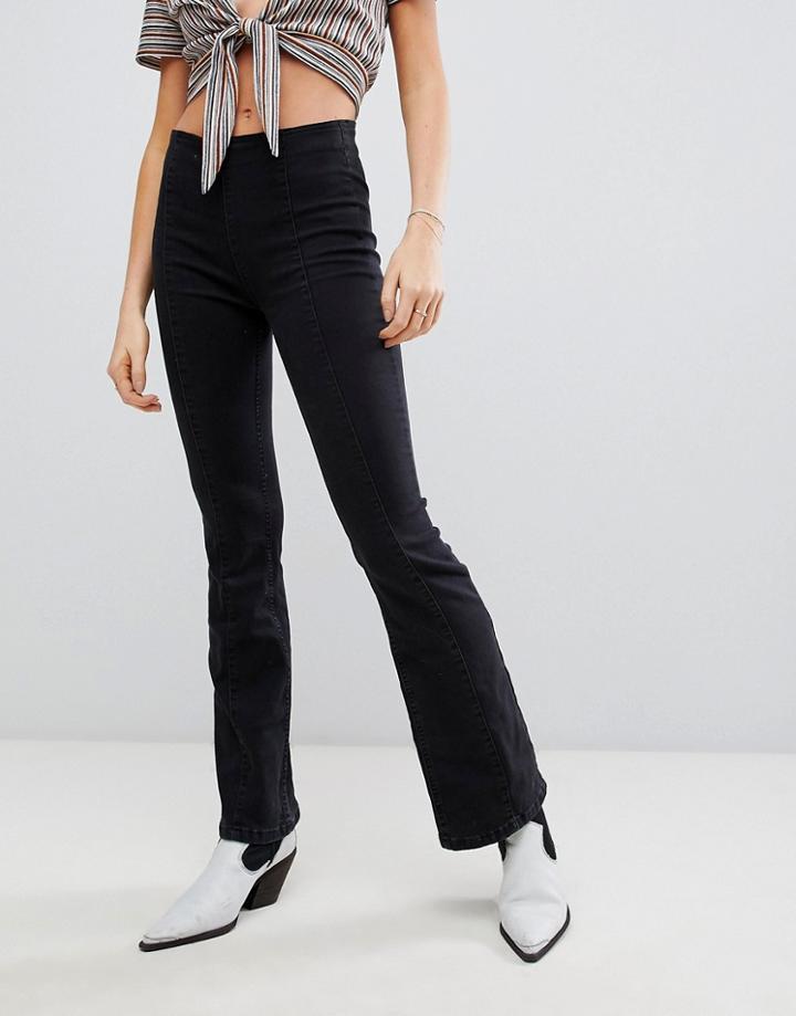 Free People Slim Kick Flared Jeans
