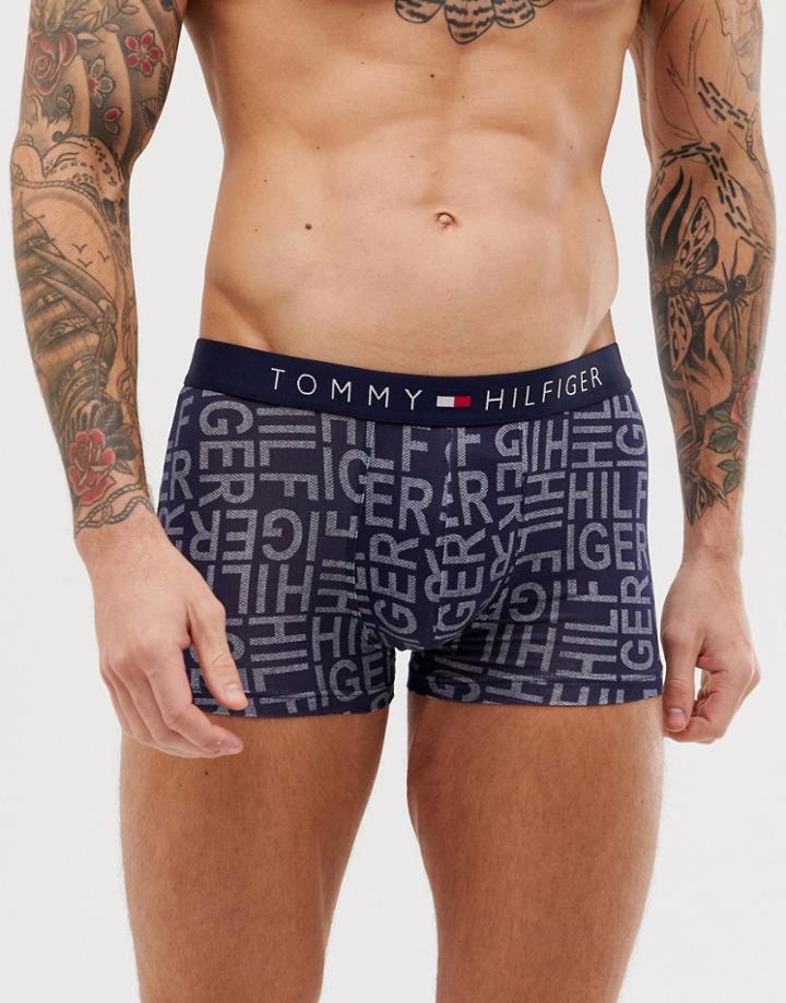 Tommy Hilfiger Printed Boxer Shorts - Navy