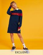 New Balance Rugby Dress In Navy - Exclusive To Asos