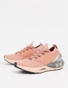 Under Armour Running Hovr Phantom 2.0 Sneakers In Rose Gold-pink